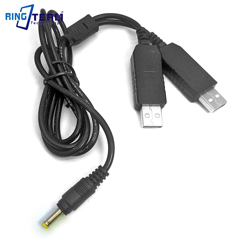 Dual USB Power Cable Mini Adapter Voltage Convert DC 4017 for Nik Ep-5A En-EL14 Ep-5b En-EL15 Ep-5f Pna Dcc8 Dcc12 Dcc15 Np-W126