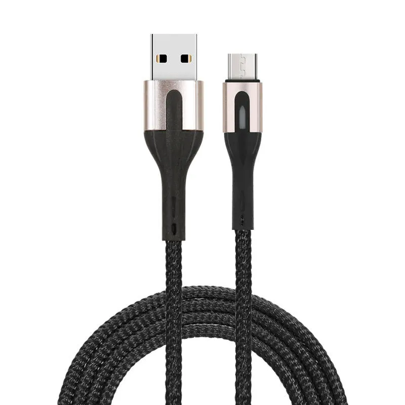 USB to Type-C Fast Magnetic Charger Cable for USB 2.0 Nylon Micro USB Cable
