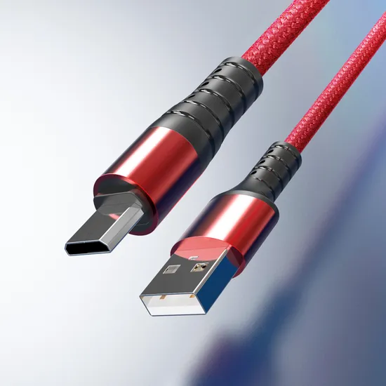 High Quality Super Flexible Colored Charging Data Mini Type C Micro USB Cable