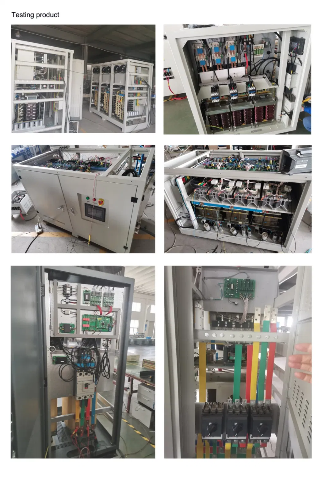 DC to DC Converter High Voltage 50-850VDC, Low Voltage: 0-800VDC 20kw 30kw 50kw 100kw 500kw for Battery Charge and Discharge